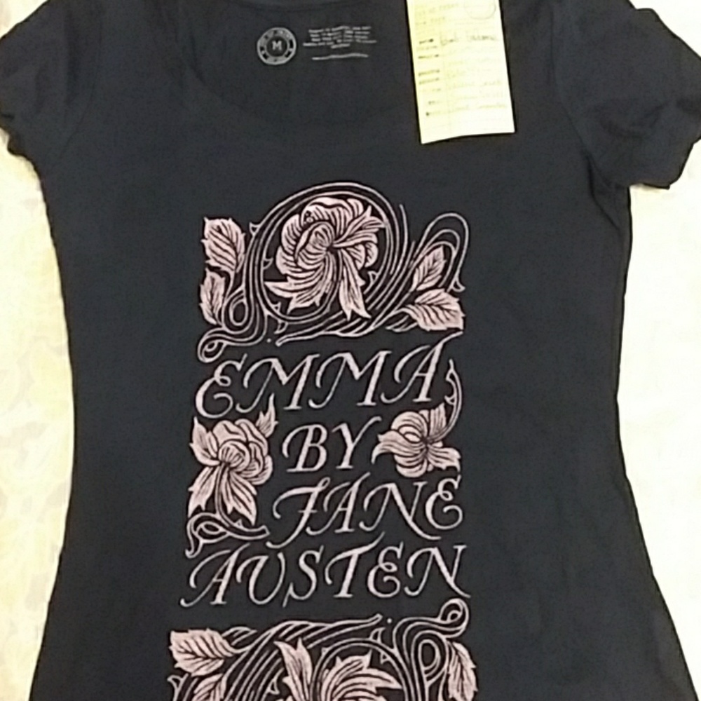 🎉Out Of Print "Emma" by Jane Austen t shirt